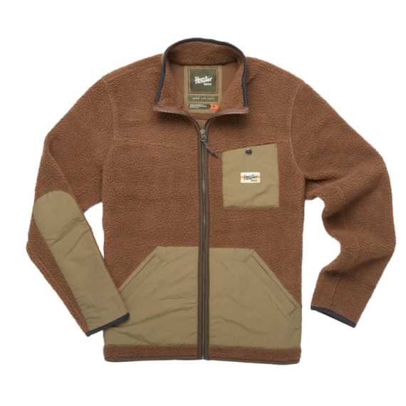 Howler Chisos Fleece Jacket Teak in the group Clothes & Shoes / Clothing / Sweaters / Fleece sweaters at Sportfiskeprylar.se (154722F-TEA-Sr)