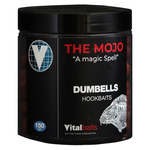 Vital Baits The Mojo Dumbells 10mm 150 g in the group Lures / Boilies, Hook Baits & Groundbait / Boilies at Sportfiskeprylar.se (16-0003)