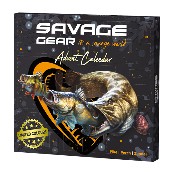 Savage Gear Advent Calendar Predator 2024 in the group Other / Gifts & Gift Guides / Advent calendar at Sportfiskeprylar.se (1633895)