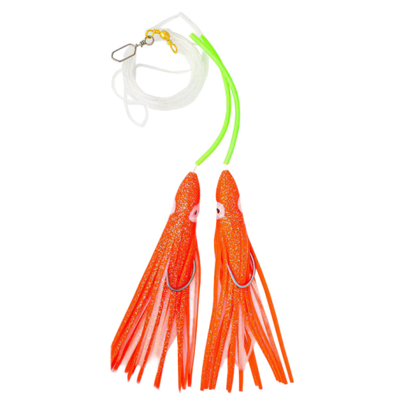 Fladen Ling/Lump & Cod Double Red Octopus Rig 7/0 1.0mm in the group Lures / Sea Fishing Lures / Flasher Rigs & Sea Fishing Rigs at Sportfiskeprylar.se (17-1520)