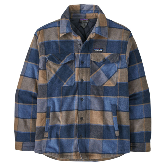 Patagonia M\'s LW Insulated Fjord Flannel Shirt William: Smolder Blue in the group Clothes & Shoes / Clothing / Shirts at Sportfiskeprylar.se (20386-WMBL-Sr)