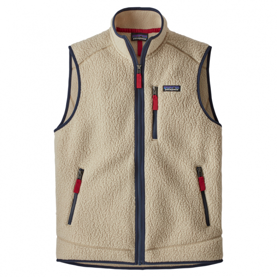 Patagonia M\'s Retro Pile Vest El Cap Khaki in the group Clothes & Shoes / Clothing / Vests / Everyday Vests at Sportfiskeprylar.se (22821-ELKH-r)