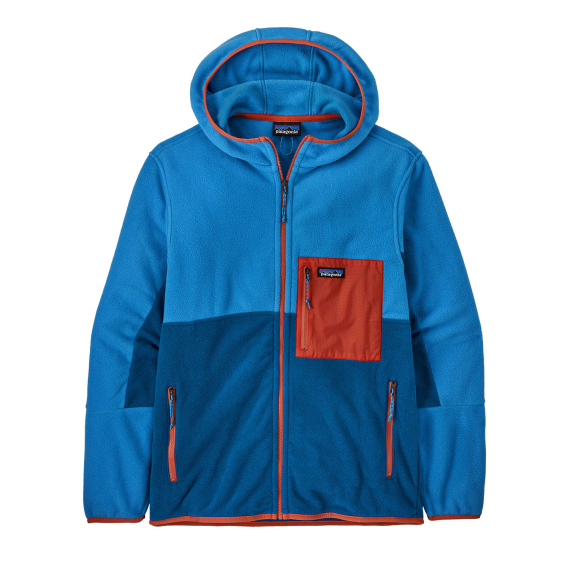 Patagonia M\'s Microdini Hoody Endless Blue in the group Clothes & Shoes / Clothing / Sweaters / Fleece sweaters at Sportfiskeprylar.se (26210-ENLB-Sr)