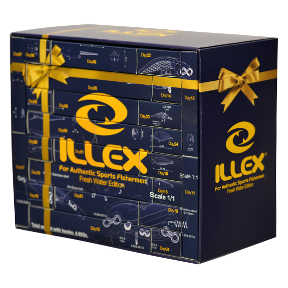 Illex Advent Calendar Fresh Water 2024 in the group Other / Gifts & Gift Guides / Advent calendar at Sportfiskeprylar.se (29-48731)