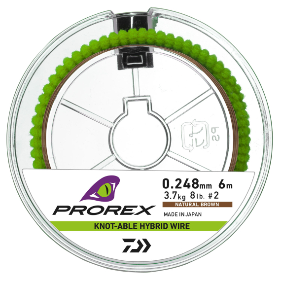 Daiwa Prorex Hybrid Knottable Wire 6M in the group Hooks & Terminal Tackle / Leaders & Leader Materials / Leader Materials / Wire at Sportfiskeprylar.se (32-223311r)