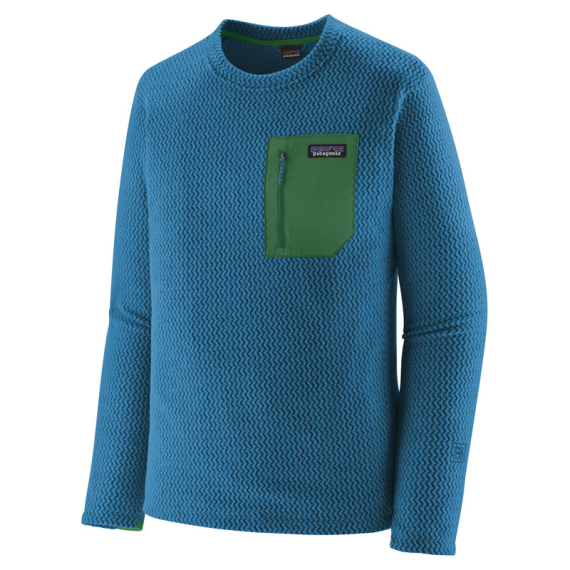 Patagonia Patagonia M\'s R1 Air Crew VSLB - S VSLB - S in the group Clothes & Shoes / Clothing / Sweaters / Fleece sweaters at Sportfiskeprylar.se (40235-VSLB-S)