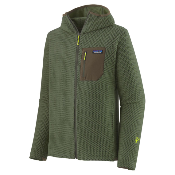 Patagonia M\'s R1 Air Full-Zip Hoody Torrey Pine Green in the group Clothes & Shoes / Clothing / Sweaters / Hoodies at Sportfiskeprylar.se (40255-TPGN-Sr)