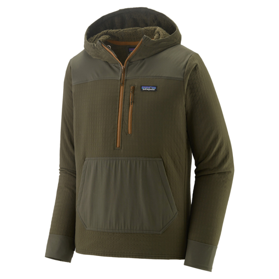 Patagonia M\'s R2 TechFace P/O Pine Needle Green in the group Clothes & Shoes / Clothing / Sweaters / Hoodies at Sportfiskeprylar.se (41765-PNGR-Sr)