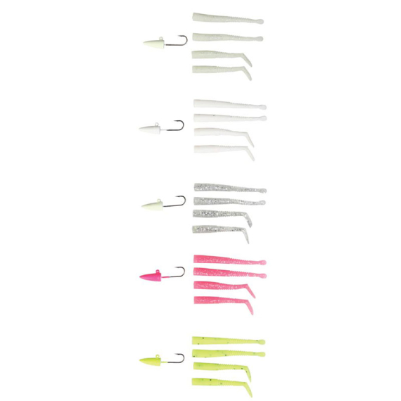 Savage Gear LRF Mini Sandeel Kit 25-pack in the group Lures / Lure Kits at Sportfiskeprylar.se (47133)