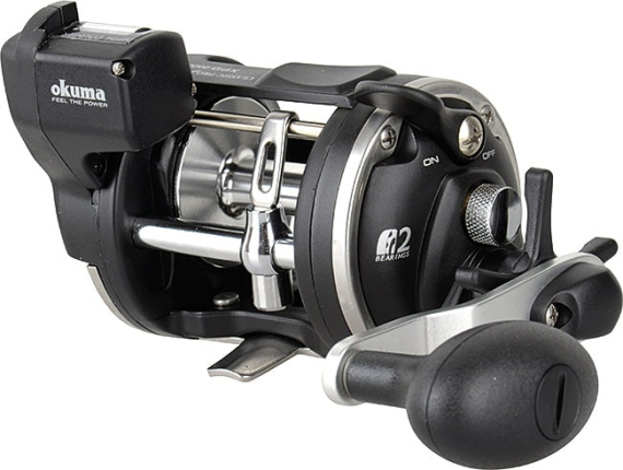 Okuma Classic Linecounter XPD- 30DLXA 2bb Left Hand in the group Reels / Baitcasting Reels / Round Baitcasting Reels at Sportfiskeprylar.se (49694)