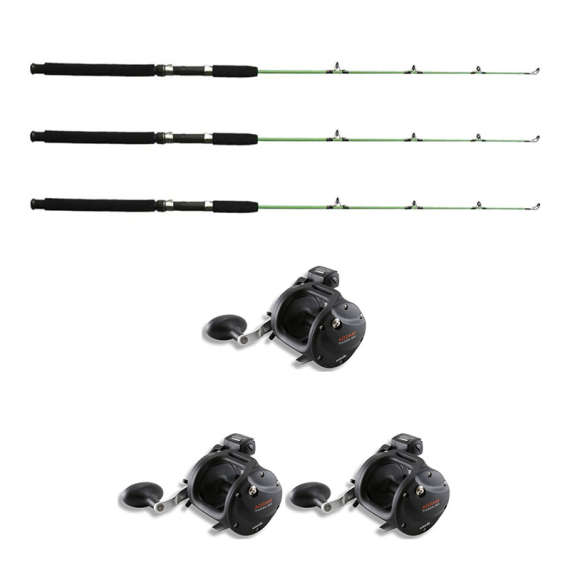 Okuma Magda Pro MA-20DLXT Vänstervevad/Wiggler Ismetespö Medium 118,5 cm 3-Pack in the group Fishing methods / Ice Fishing / Ice Fishing Combos / Ice Fishing Kits at Sportfiskeprylar.se (49697ICE3PCS-SET)