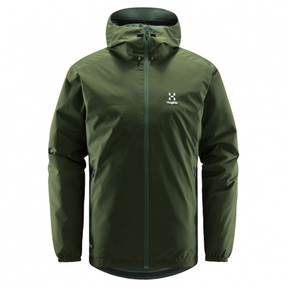 Haglöfs Eldstad 3-in-1 Mimic GTX Jacket Men Seaweed Green in the group Clothes & Shoes / Clothing / Jackets / Rain Jackets at Sportfiskeprylar.se (6050344Q9020r)