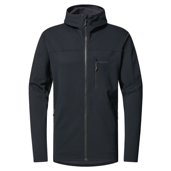 Haglöfs Rosson Mid Hood Men True Black in the group Clothes & Shoes / Clothing / Jackets / Shell Jackets at Sportfiskeprylar.se (6076052C5020r)