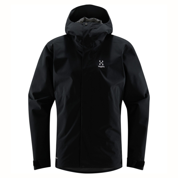 Haglöfs Koyal Proof Jacket Men True Black in the group Clothes & Shoes / Clothing / Jackets / Rain Jackets at Sportfiskeprylar.se (6079572C5020r)