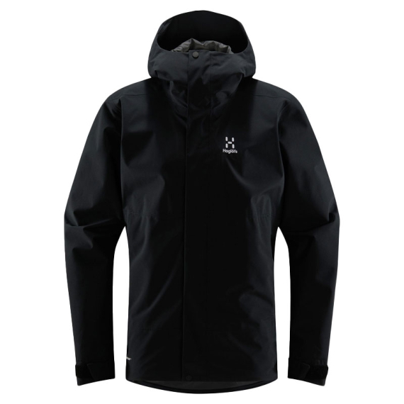 Haglöfs Koyal Proof Jacket Men True Black in the group Clothes & Shoes / Clothing / Jackets / Rain Jackets at Sportfiskeprylar.se (6079572C5020r)