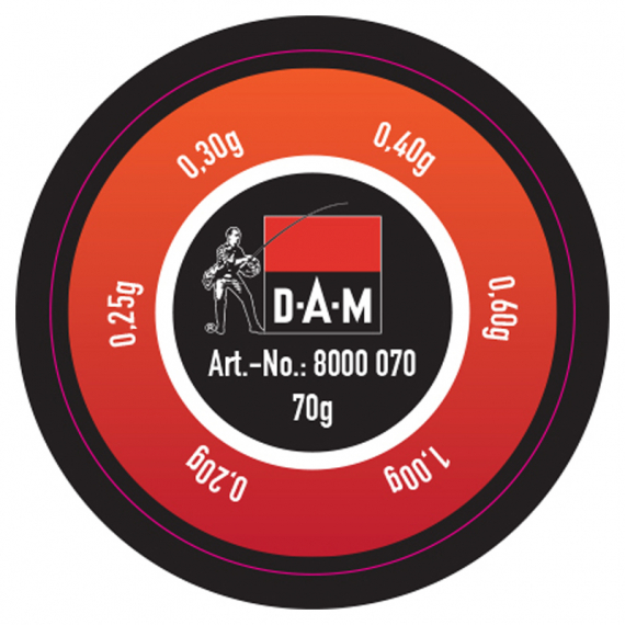 DAM Lead Assortment in the group Hooks & Terminal Tackle / Sinkers & Weights / Lead & Split Shots at Sportfiskeprylar.se (8000070r)