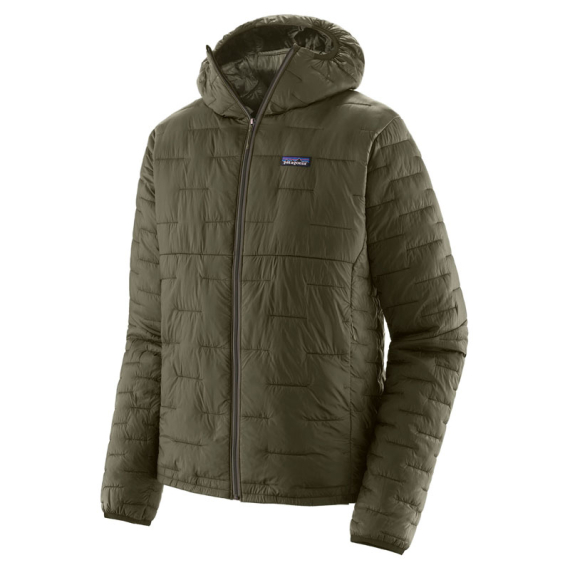 Patagonia M\'s Micro Puff Hoody Pine Needle Green in the group Clothes & Shoes / Clothing / Jackets / Synthetic Insulated Jackets at Sportfiskeprylar.se (84031-PNGR-Sr)