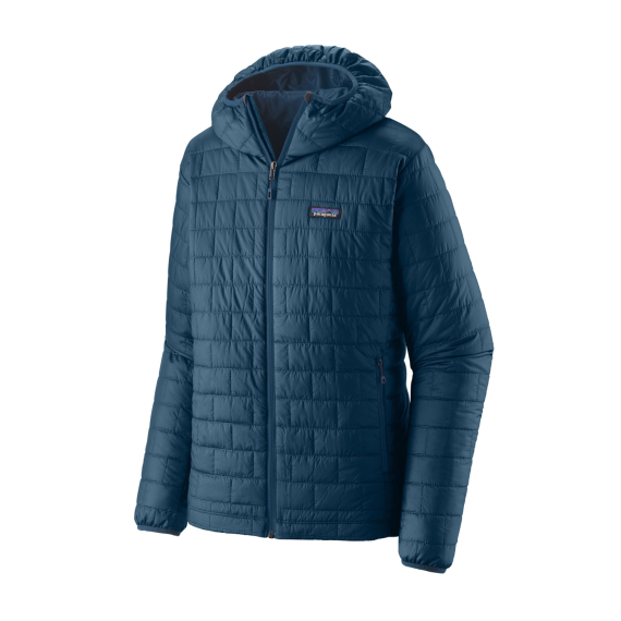 Patagonia Nano Puff Hoody Lagom Blue in the group Clothes & Shoes / Clothing / Jackets / Synthetic Insulated Jackets at Sportfiskeprylar.se (84222-LMBE-Sr)