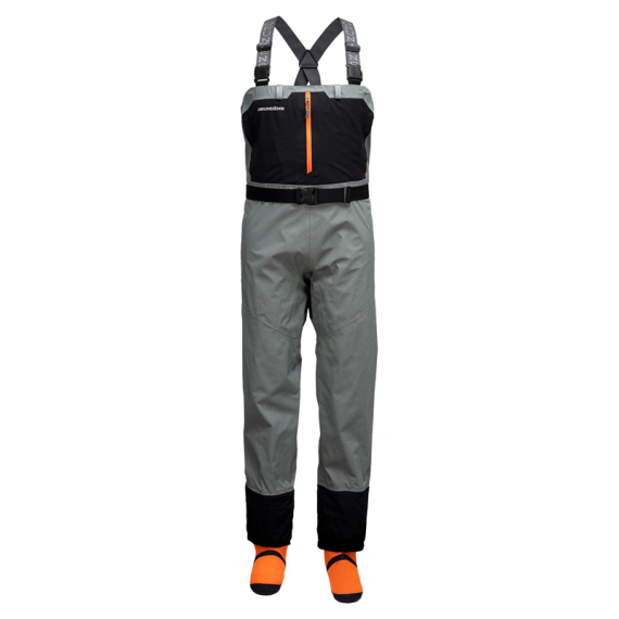 Grundéns Men\'s Bedrock Stockingfoot Wader Sagebrush in the group Clothes & Shoes / Waders & Wading Equipment / Waders at Sportfiskeprylar.se (90005-074-3007r)