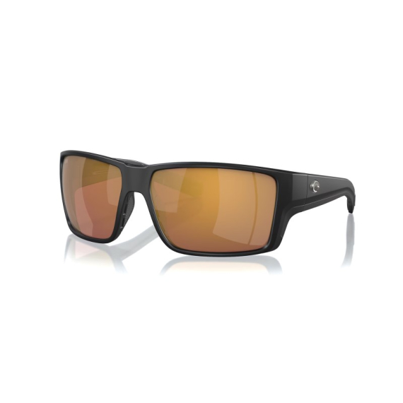 Costa Reefton Pro Matte Black - Gold Mirror 580G in the group Clothes & Shoes / Eyewear / Polarized Sunglasses at Sportfiskeprylar.se (90801463)