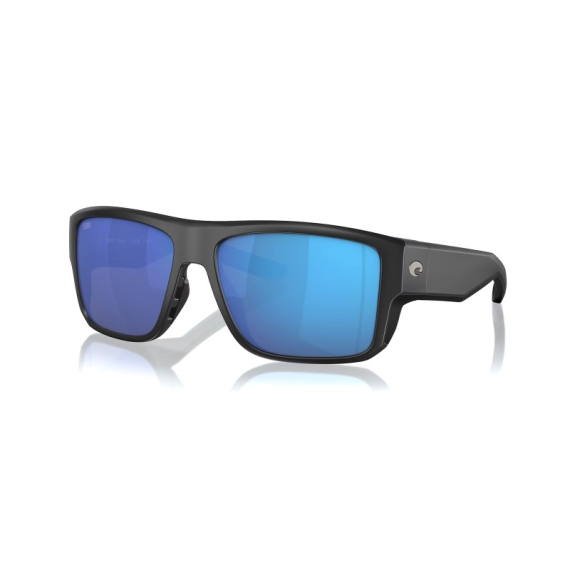 Costa Taxman Matte Black - Blue Mirror 580G in the group Clothes & Shoes / Eyewear / Polarized Sunglasses at Sportfiskeprylar.se (91160159)