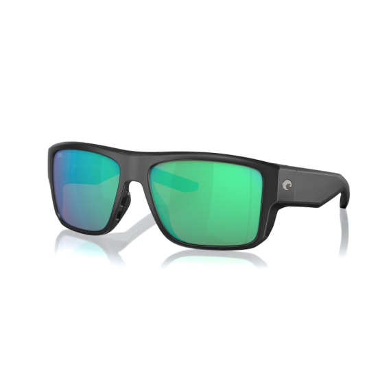 Costa Taxman Matte Black - Green Mirror 580G in the group Clothes & Shoes / Eyewear / Polarized Sunglasses at Sportfiskeprylar.se (91160259)