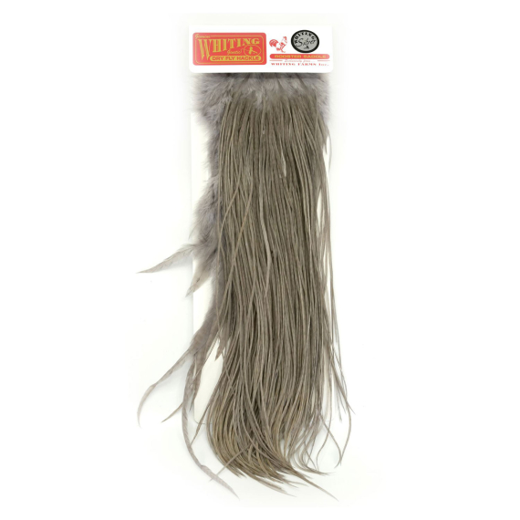 Whiting Silver Saddle in the group Hooks & Terminal Tackle / Fly Tying / Fly Tying Material / Feathers & Capes / Capes & Saddles at Sportfiskeprylar.se (91202005r)