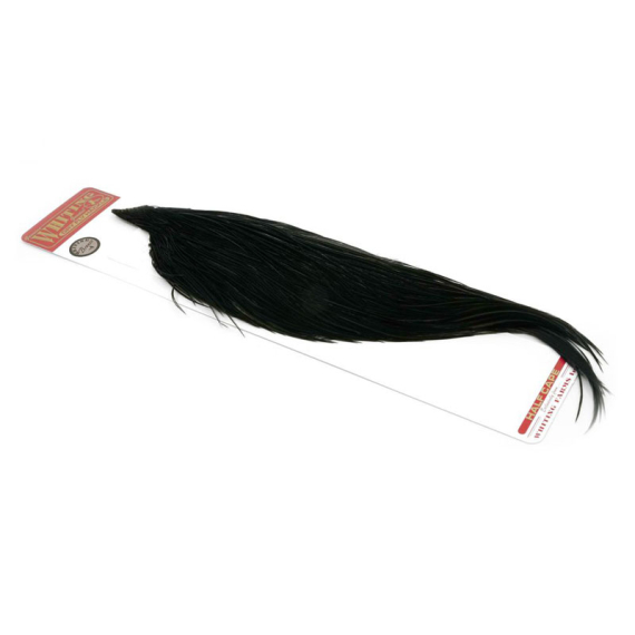 Whiting Bronze 1/2 Dry Fly Hackle Dyed Black in the group Hooks & Terminal Tackle / Fly Tying / Fly Tying Material / Feathers & Capes / Hackle at Sportfiskeprylar.se (91341008)