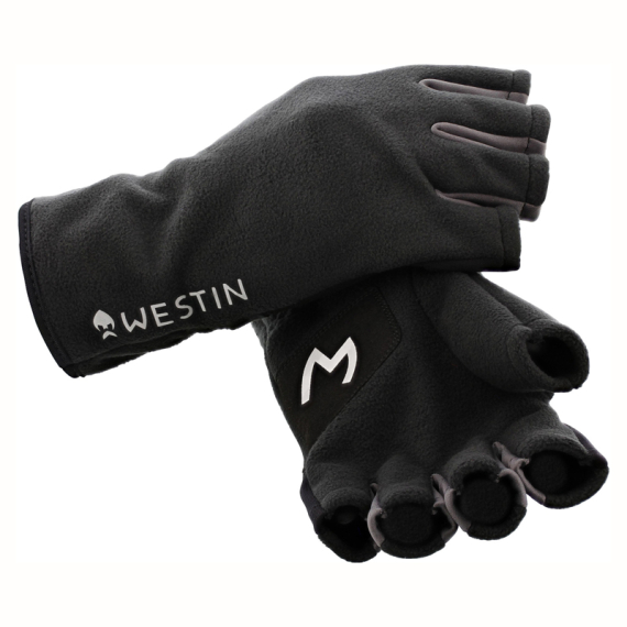 Westin HLF Fleece Gloves Carbon Black in the group Clothes & Shoes / Clothing / Gloves at Sportfiskeprylar.se (A222-657-Mr)