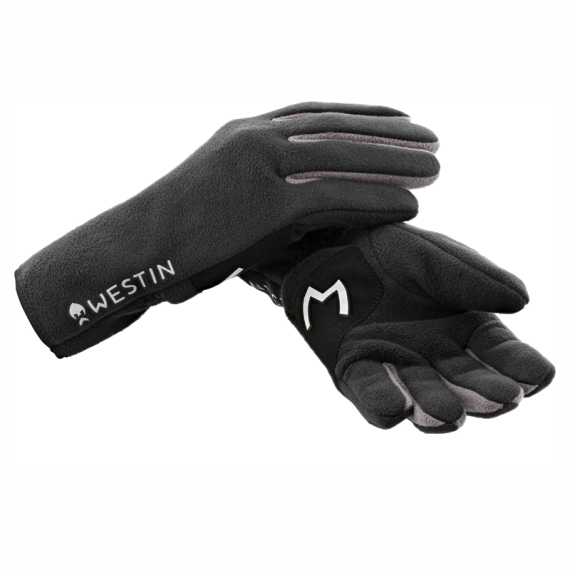 Westin Full Fleece Gloves Carbon Black in the group Clothes & Shoes / Clothing / Gloves at Sportfiskeprylar.se (A223-657-Mr)