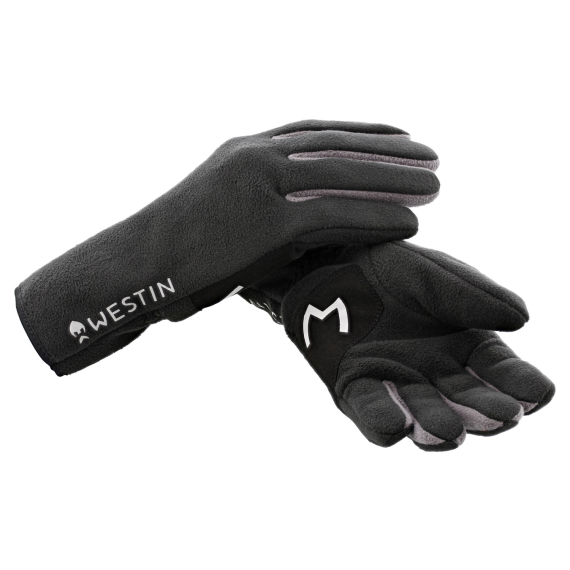 Westin Full Fleece Gloves Carbon Black in the group Clothes & Shoes / Clothing / Gloves at Sportfiskeprylar.se (A223-657-Mr)