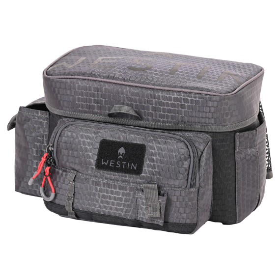 Westin W4 Waist Pack 4 Boxes Large Titanium Black in the group Storage / Tackle Bags / Hip packs at Sportfiskeprylar.se (A243-988-L)