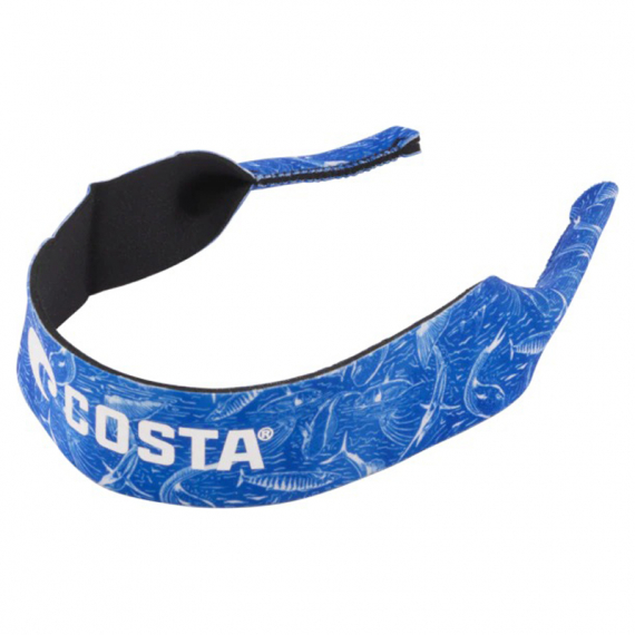 Costa Megaprene Retainer Vintage Fish Blue in the group Clothes & Shoes / Eyewear / Accessories Sunglasses at Sportfiskeprylar.se (A6S0013KT-00000100)