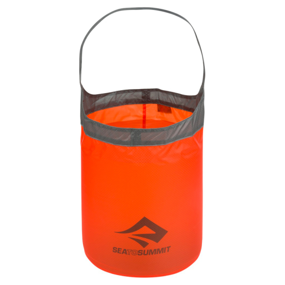 Sea To Summit Folding Bucket Ultrasilicone 10L Orange in the group Outdoor / Camp Kitchen & Utensils / Water Bottles at Sportfiskeprylar.se (AUSFB10)