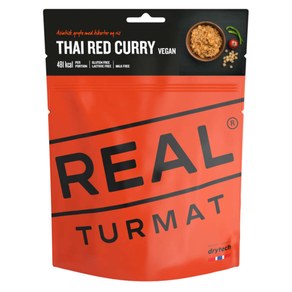 Real Turmat Thai Red Curry in the group Outdoor / Camp Food / Freeze Dried Food at Sportfiskeprylar.se (DT6016)