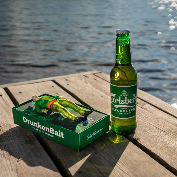 Carlsberg DrunkenBait by Svartzonker in the group Lures / Handmade Baits at Sportfiskeprylar.se (DrunkenBaitSvartzonker)