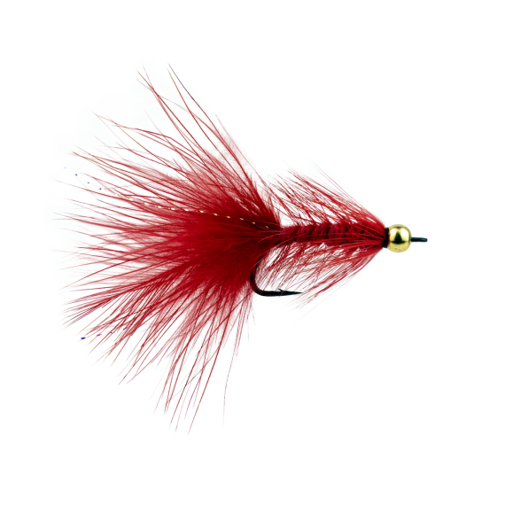 Wolly Bugger BH Red # 6 in the group Lures / Flies / Streamers at Sportfiskeprylar.se (F30-1055-6)