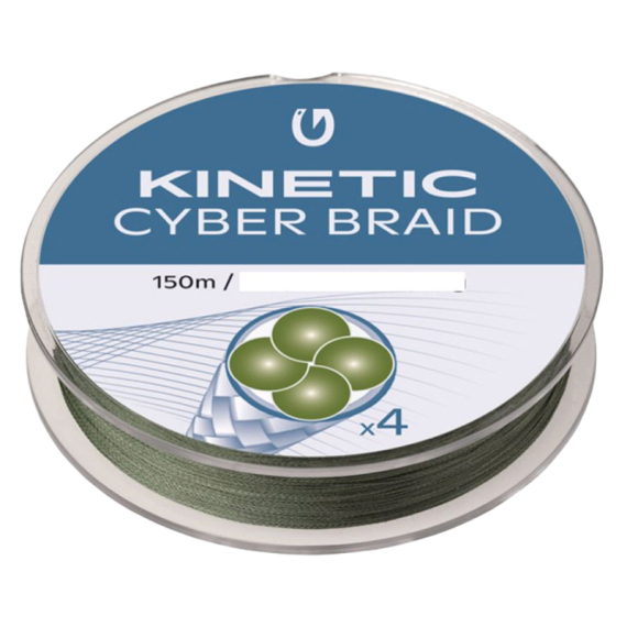 Kinetic 4 Braid 150m Dusty Green in the group Lines / Braided Lines at Sportfiskeprylar.se (F503-024-098r)