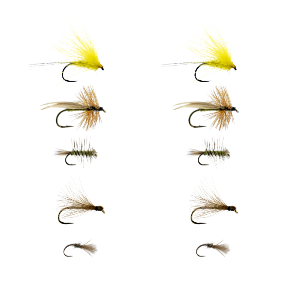 Flugpaket Torrfluga 1 in the group Lures / Flies / Fly Kits at Sportfiskeprylar.se (FA100-TF01)