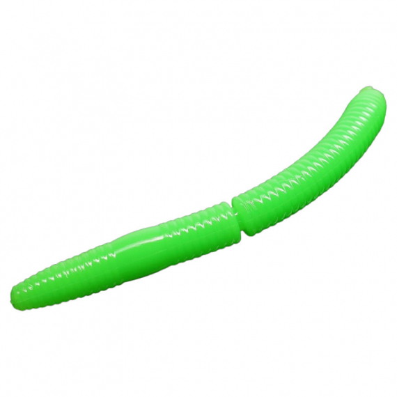 Libra Lures Fatty D\'Worm 75 Krill (8pcs) - Hot Green in the group Lures / Softbaits / Craws & Creaturebaits / Worms at Sportfiskeprylar.se (FDW75L8P-026)