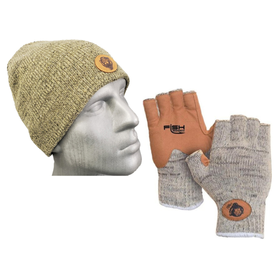 Fish Monkey Glove and Hat Set in the group Clothes & Shoes / Clothing / Gloves at Sportfiskeprylar.se (FISHMONKEYGLOVENHAT)