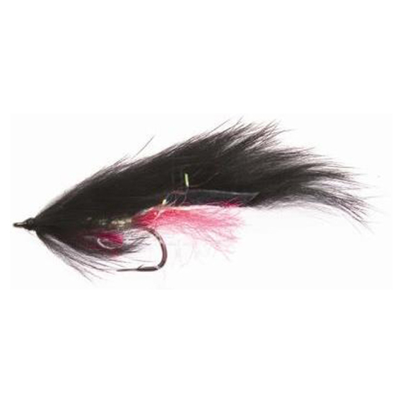 Zonker Minnow Black Daiichi 2421 #6 in the group Lures / Flies / Streamers at Sportfiskeprylar.se (FL54025)