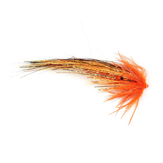 Frödin Flash Wing Series - Hot Orange In Flames in the group Lures / Flies / Tube Flies at Sportfiskeprylar.se (FWSIF-12r)