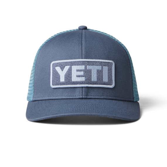 Yeti Logo Badge Trucker Hat Indigo in the group Clothes & Shoes / Caps & Headwear / Caps / Trucker Caps at Sportfiskeprylar.se (H007I)