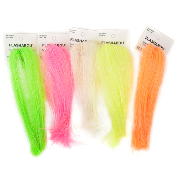 Flashabou Glow in the group Hooks & Terminal Tackle / Fly Tying / Fly Tying Material / Flash & Syntetics at Sportfiskeprylar.se (H6955r)