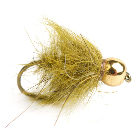 GH Hares Ear - olive # 10 in the group Lures / Flies / Nymphs at Sportfiskeprylar.se (HF0002-10)