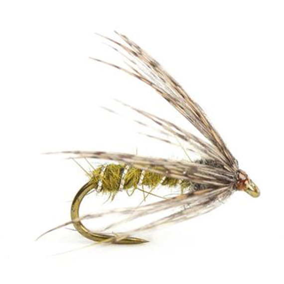 Johnsonpuppan Olive size 12 in the group Lures / Flies / Nymphs at Sportfiskeprylar.se (HF0065-12)