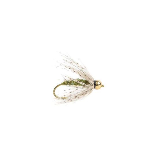 Goldhead Johnsonpuppa Green in the group Lures / Flies / Nymphs at Sportfiskeprylar.se (HF0075-12r)