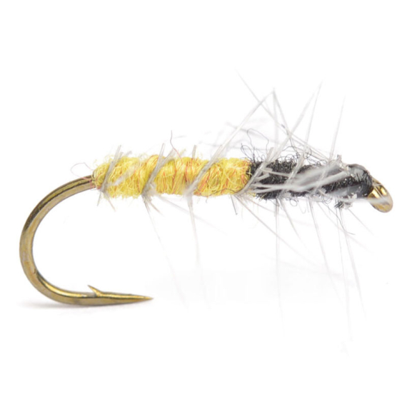 Superpuppa Yellow/Black size 12 in the group Lures / Flies / Dry Flies at Sportfiskeprylar.se (HF0145-12)