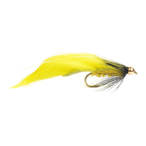 Zonker Yellow/Black Streamer size 8 in the group Lures / Flies / Streamers at Sportfiskeprylar.se (HF0213-8)